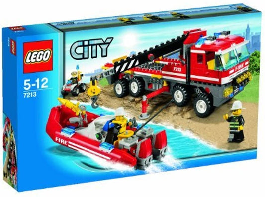 7213 - Off-Road Fire Truck & Fireboat - EMPTY BOX ONLY