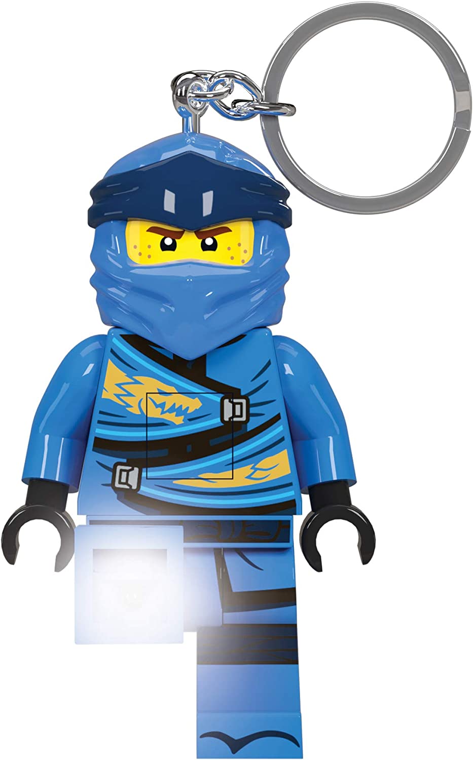 LEGO® Ninjago Legacy Jay LED Keychain Light - 3 Inch Tall Figure