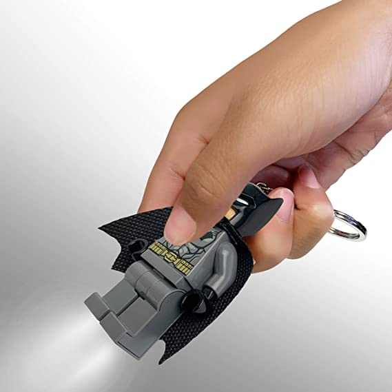 LEGO® DC Super Heroes Batman LED Keychain Light - 3 Inch Tall Figure