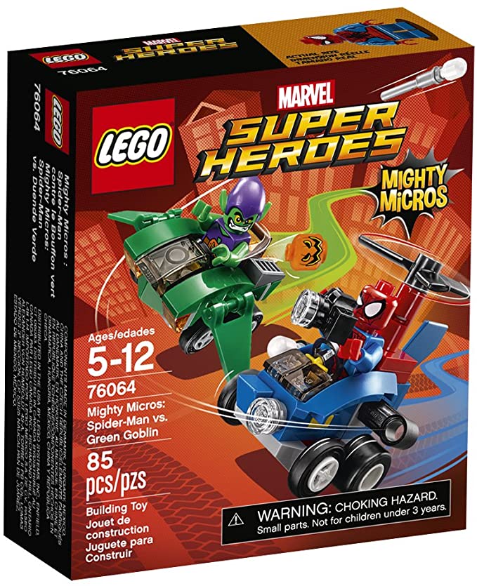 Mighty Micros: Spider-Man vs. Green Goblin, 76064