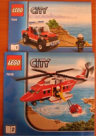 7206-Fire Helicopter - INSTRUCTIONS ONLY