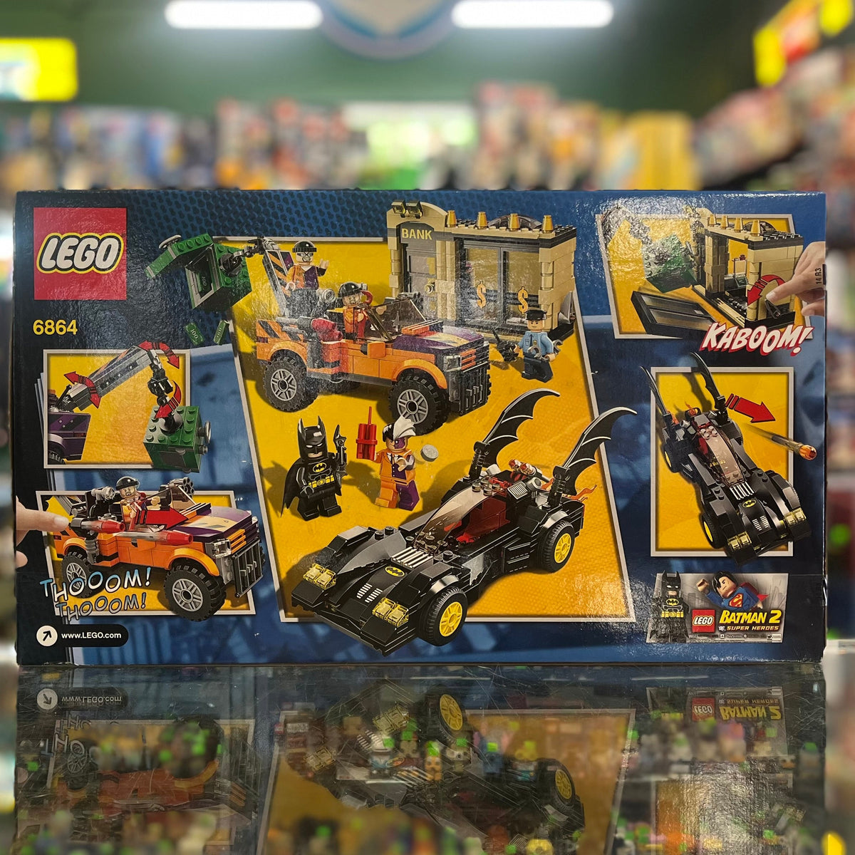 Batmobile and the Two-Face Chase, 6864 - LEGO® DC Super Heroes Set