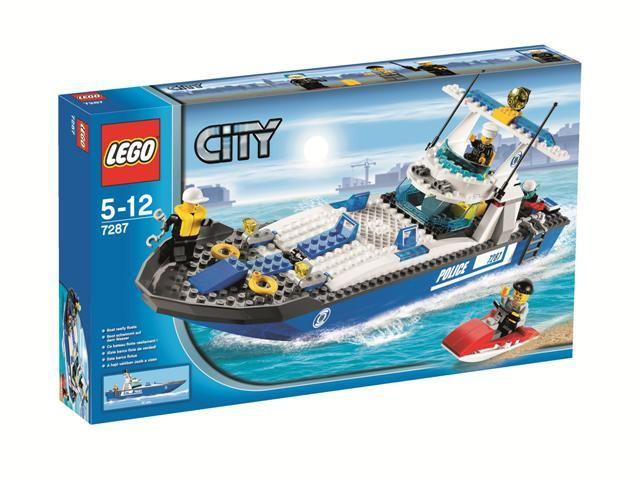 7287 - Police Boat - EMPTY BOX ONLY