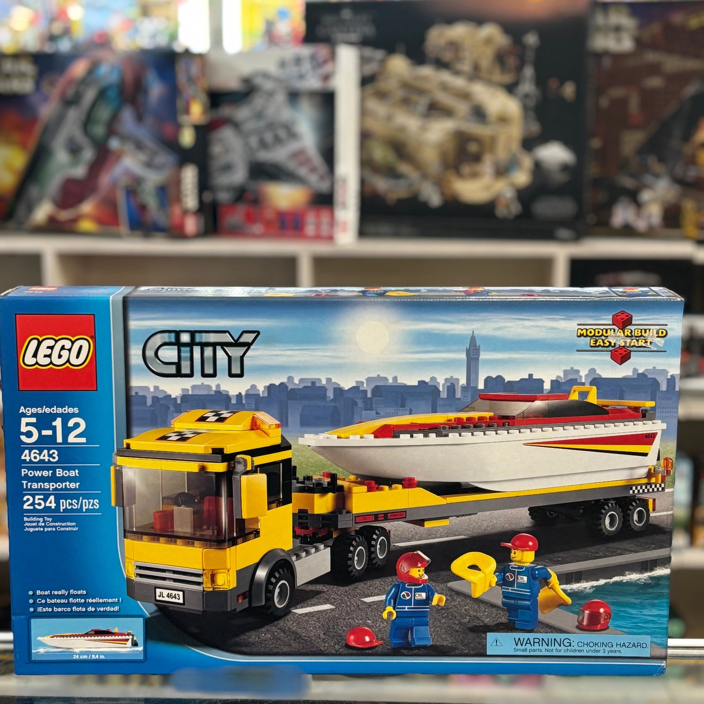 Power Boat Transporter, 4643 - LEGO® City set