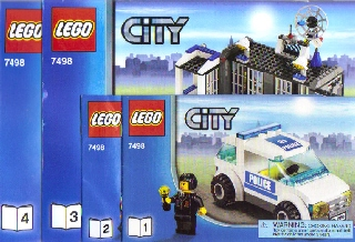 7498-Police Station - INSTRUCTIONS ONLY