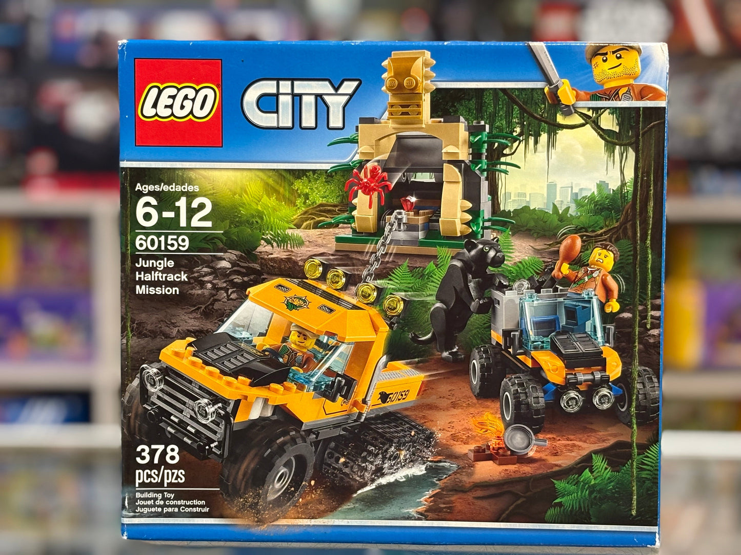 60159 - Jungle Halftrack Mission - EMPTY BOX ONLY