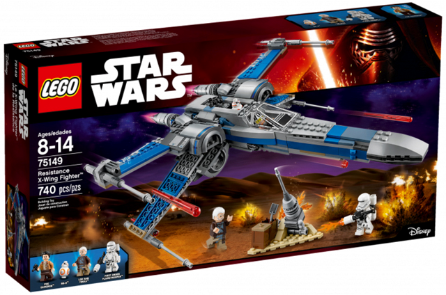 75149 - Resistance X-Wing Fighter - EMPTY BOX ONLY