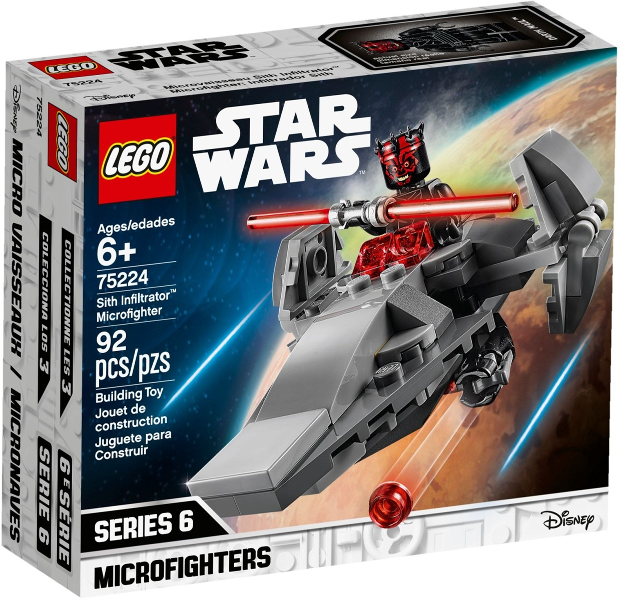 75224 - Sith Infiltrator Microfighter - EMPTY BOX ONLY