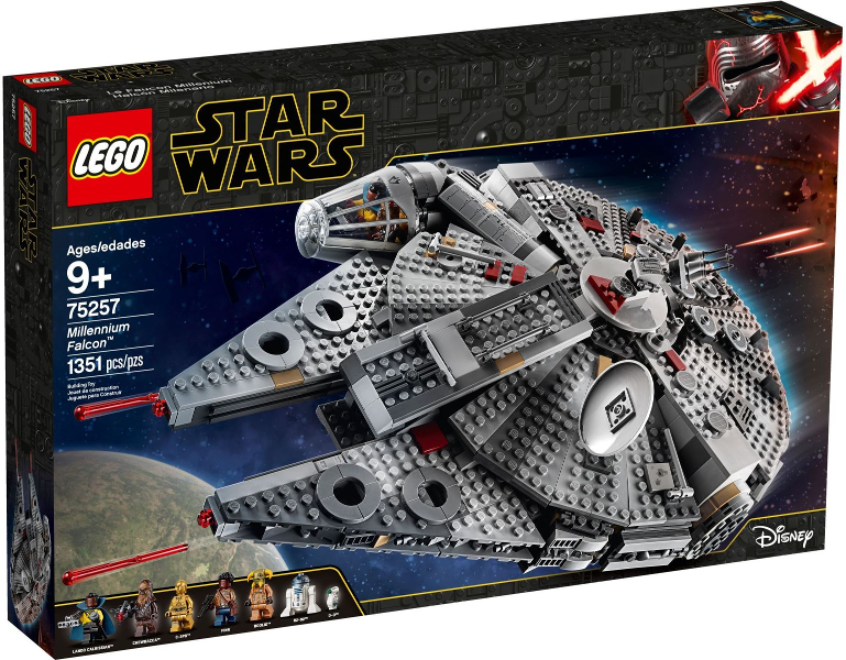 75257 - Millennium Falcon - EMPTY BOX ONLY