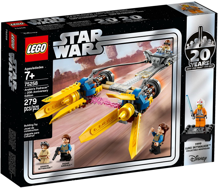 75258 - Anakin's Podracer – 20th Anniversary Edition - EMPTY BOX ONLY
