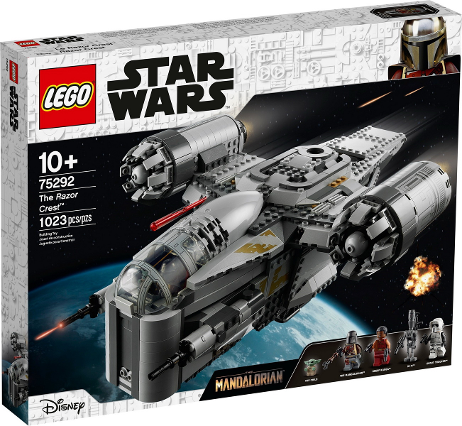 75292 - The Razor Crest (The Mandalorian Bounty Hunter Transport) - EMPTY BOX ONLY