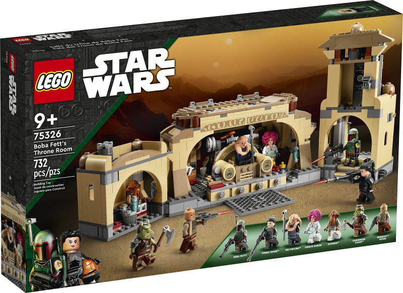 75326 - Boba Fett's Throne Room - EMPTY BOX ONLY