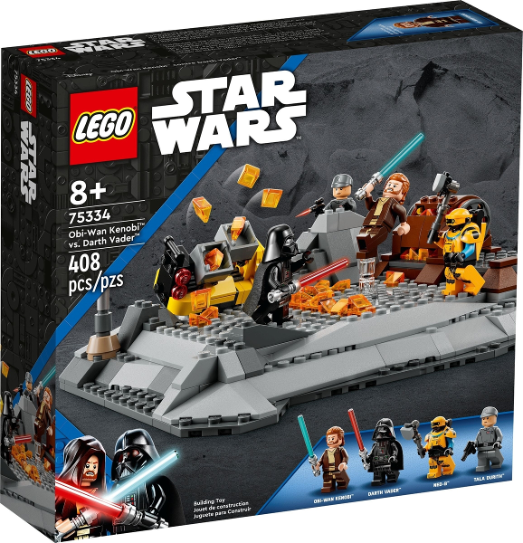 75334 - Obi-Wan Kenobi vs. Darth Vader - EMPTY BOX ONLY