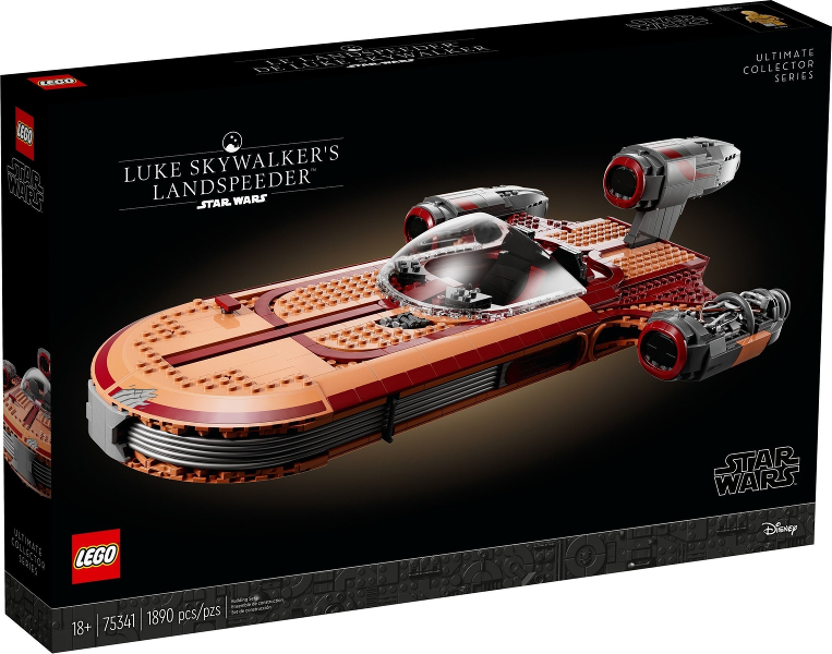 75341 - Luke Skywalker's Landspeeder - EMPTY BOX ONLY