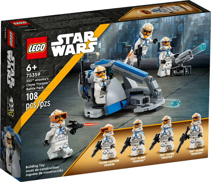 75359 - Ahsoka's Clone Trooper Battle Pack - EMPTY BOX ONLY