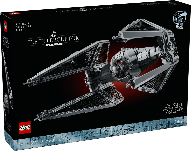 75382 - TIE Interceptor - UCS - EMPTY BOX ONLY