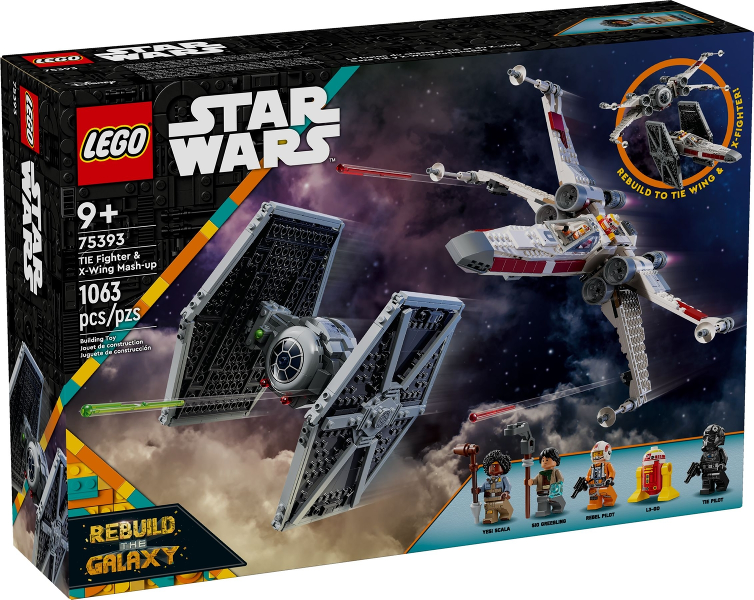 75393 - TIE Fighter & X-Wing Mash-Up - EMPTY BOX ONLY