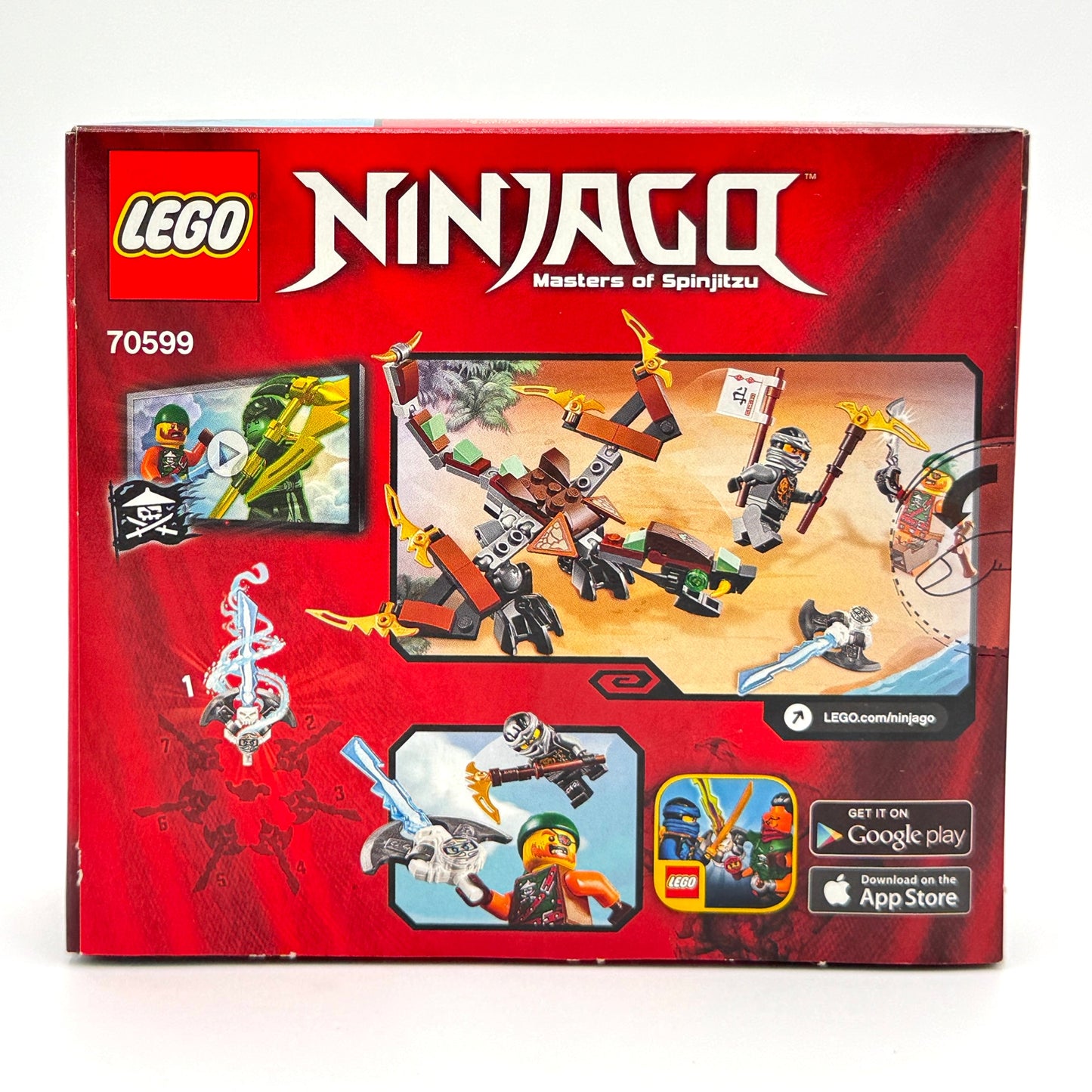 Cole's Dragon, 70599 - LEGO® NINJAGO Set