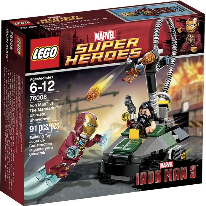76008 - Iron Man vs. The Mandarin: Ultimate Showdown - EMPTY BOX ONLY