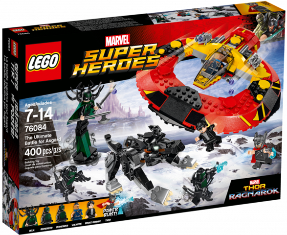 76084 - The Ultimate Battle for Asgard - EMPTY BOX ONLY