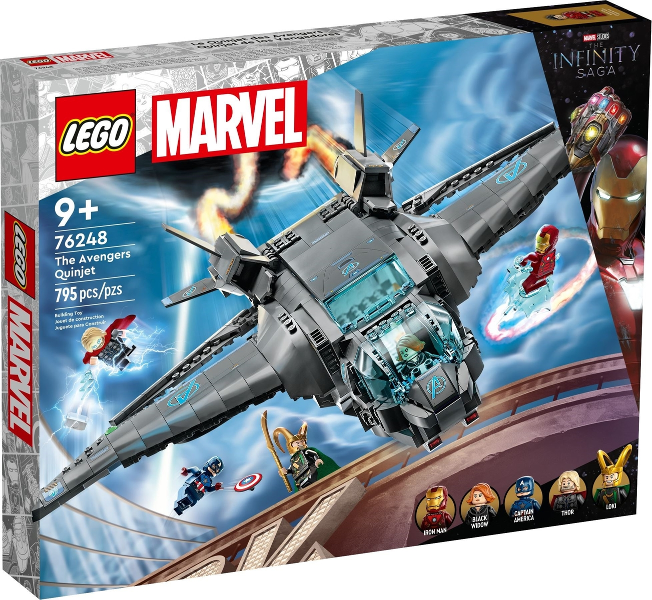 76248 - The Avengers Quinjet - EMPTY BOX ONLY