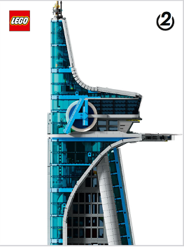 76269-Avengers Tower - INSTRUCTIONS ONLY