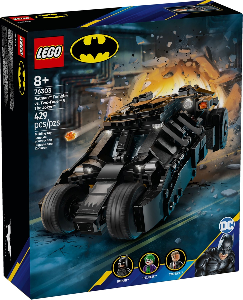 76303 - Batman Tumbler vs. Two-Face & The Joker - EMPTY BOX ONLY