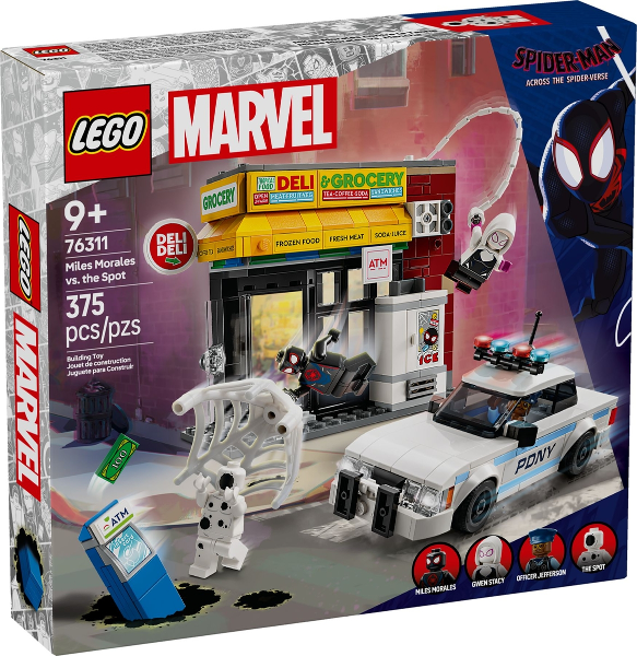 76311 - Miles Morales vs. the Spot - EMPTY BOX ONLY