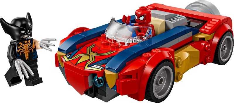 Spider-Man Car vs. Venomized Wolverine, 76336 - LEGO® Marvel Set