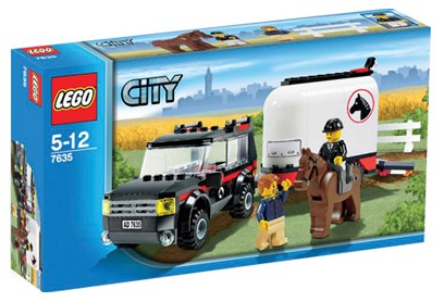 4WD with Horse Trailer, 7635-1