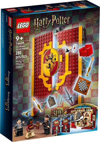 76409 - Gryffindor House Banner - EMPTY BOX ONLY