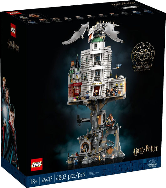 76417 - Gringotts Wizarding Bank - Collectors' Edition - EMPTY BOX ONLY