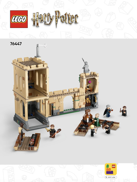 76447 - Hogwarts Castle: Flying Lessons - INSTRUCTIONS ONLY