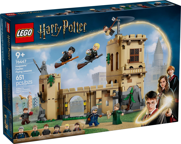 76447 - Hogwarts Castle: Flying Lessons - EMPTY BOX ONLY