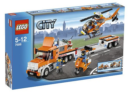 7686 - Helicopter Transporter - EMPTY BOX ONLY