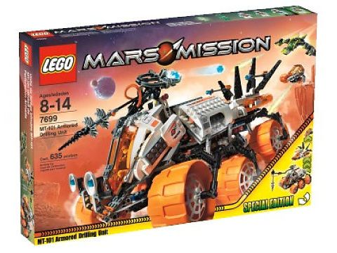 MT-101 Armored Drilling Unit, 7699 - LEGO® Mars Mission Set