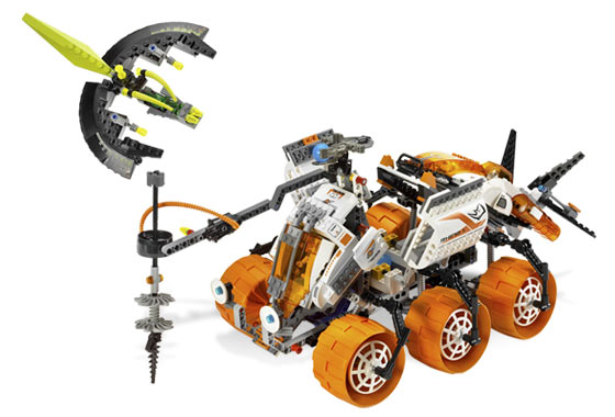MT-101 Armored Drilling Unit, 7699 - LEGO® Mars Mission Set
