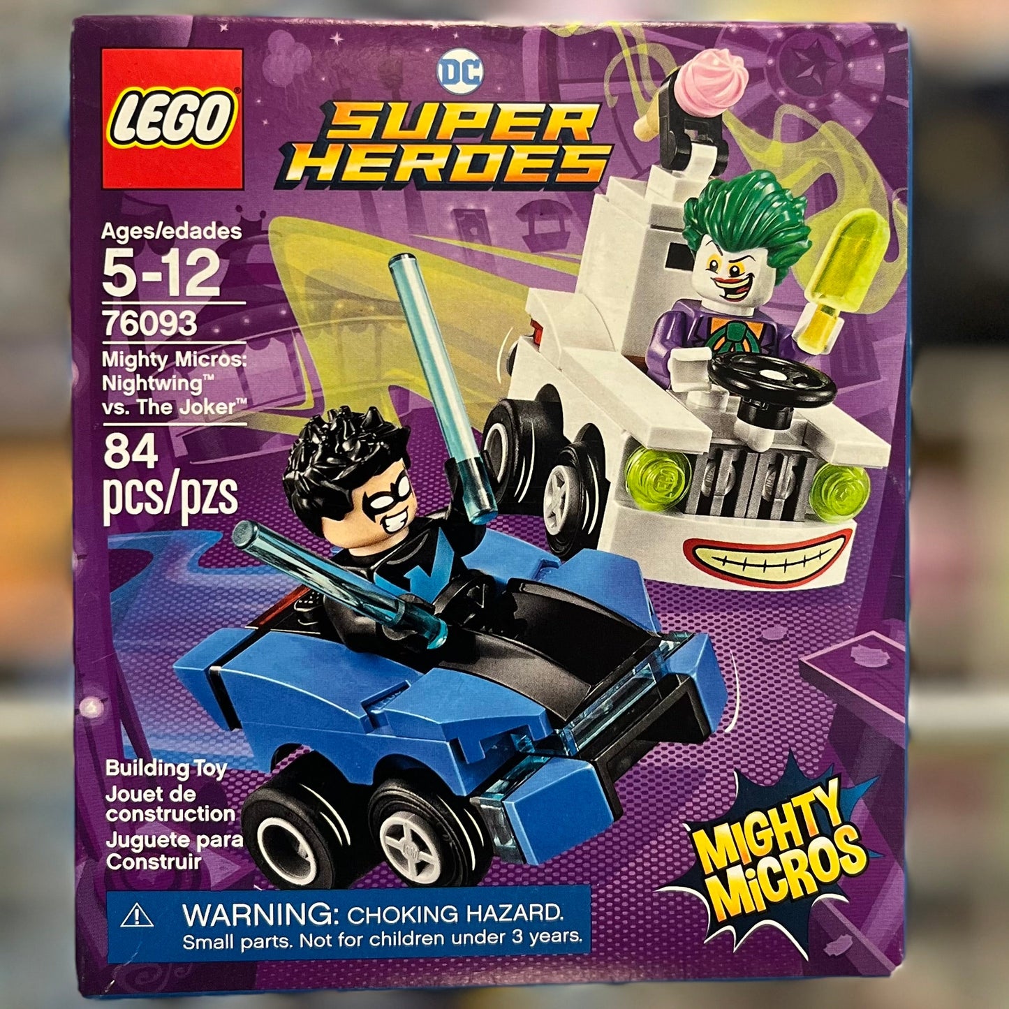 Mighty Micros: Nightwing vs. The Joker, 76093