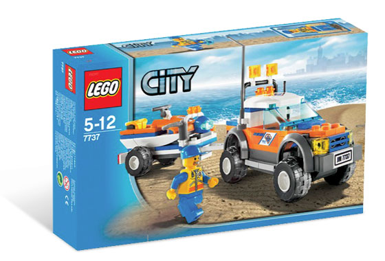 Coast Guard 4WD & Jet Scooter, 7737