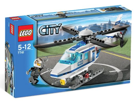 Police Helicopter, 7741 - LEGO® City Set