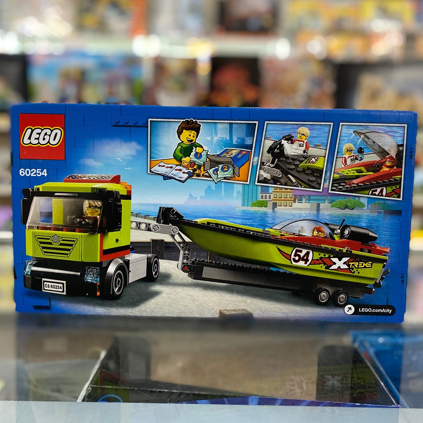 Race Boat Transporter, 60254-1 - LEGO® City Set