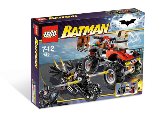 7886 - The Batcycle: Harley Quinn's Hammer Truck - EMPTY BOX ONLY