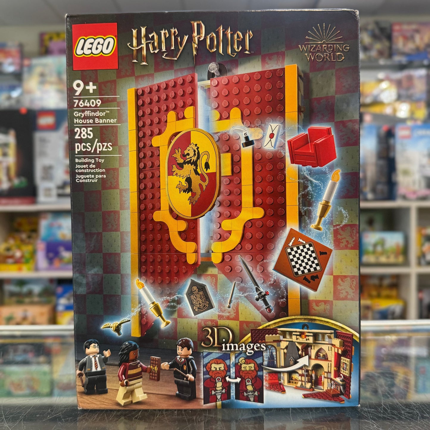 76409 - Gryffindor House Banner - EMPTY BOX ONLY