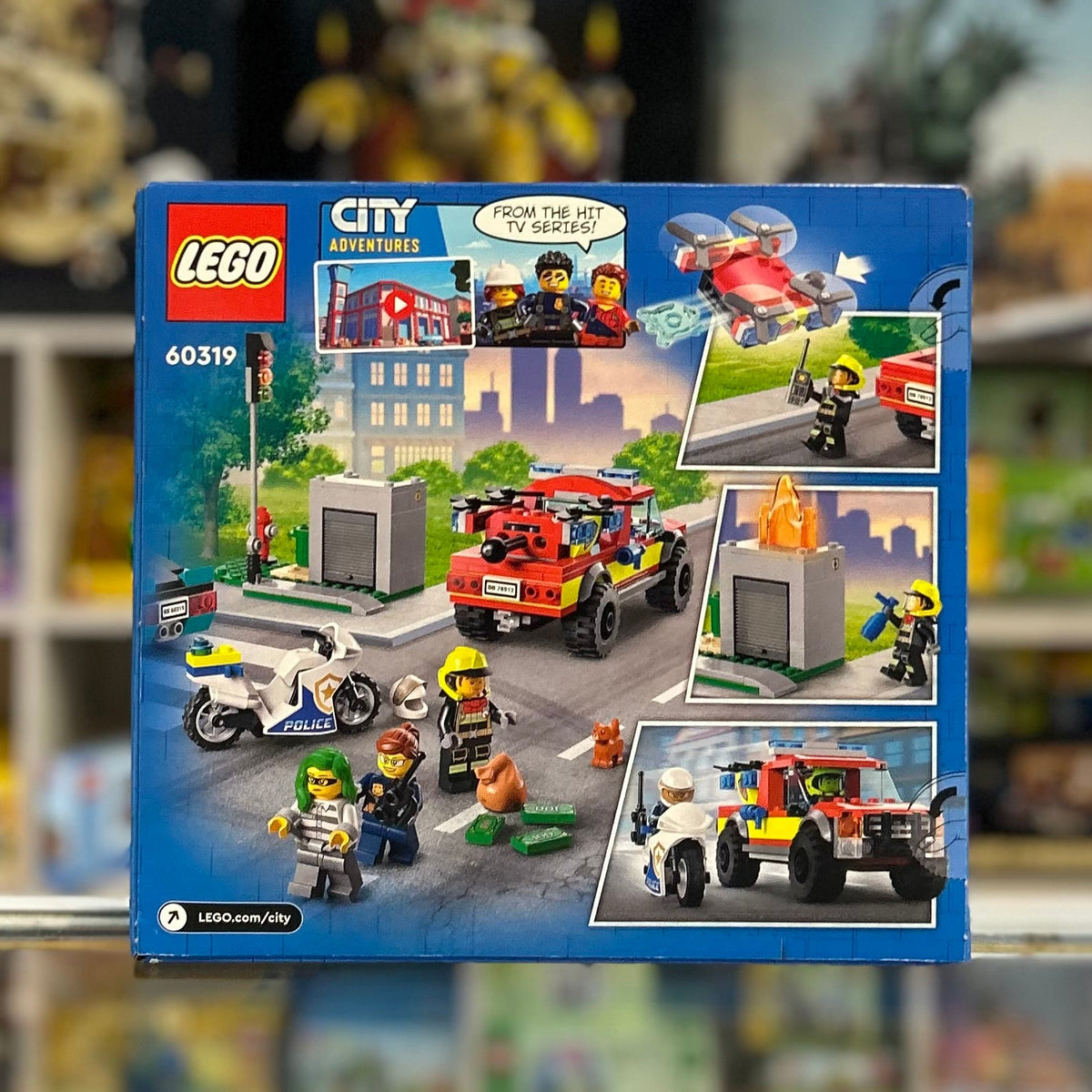 Fire Rescue & Police Chase, 60319 - LEGO® City Set