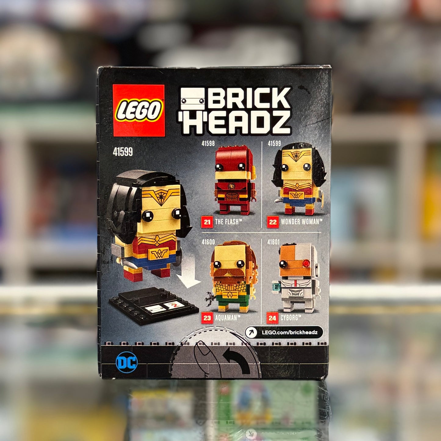 Wonder Woman, 41599 - LEGO® Brickheadz Super Heroes Set