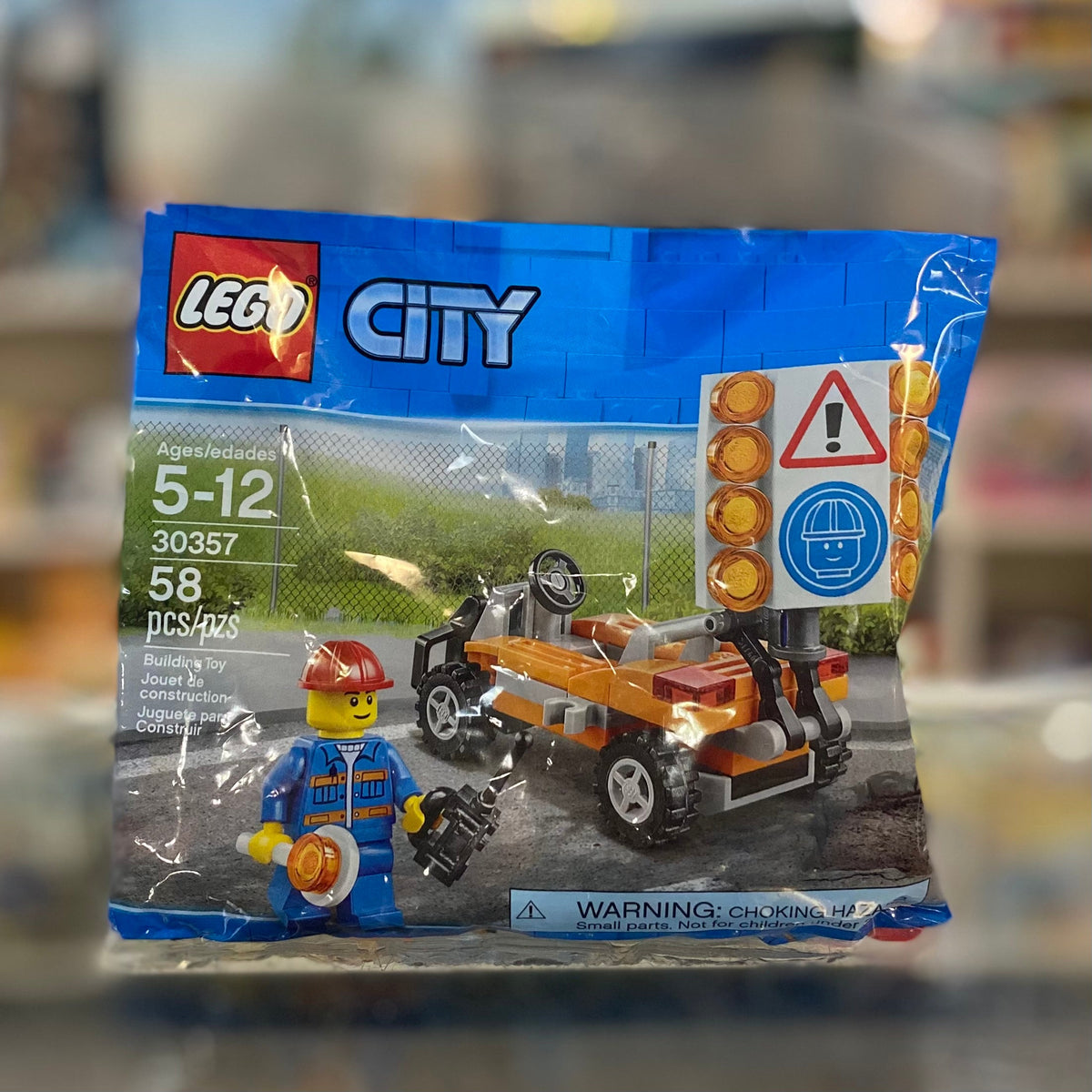 Road Worker, 30357 - LEGO® City Polybag