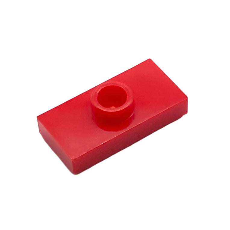 Plate, Modified 1 x 2 with 1 Stud with Groove and Bottom Stud Holder (Jumper), Part# 15573