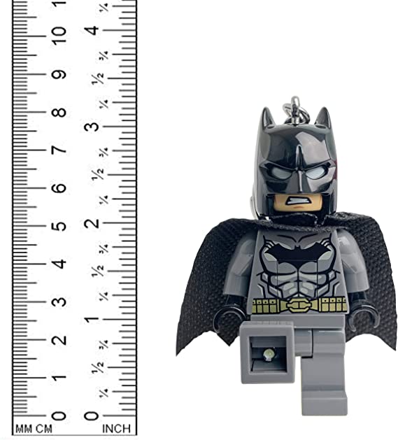 LEGO® DC Super Heroes Batman LED Keychain Light - 3 Inch Tall Figure