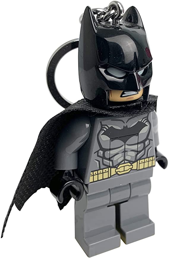 LEGO® DC Super Heroes Batman LED Keychain Light - 3 Inch Tall Figure