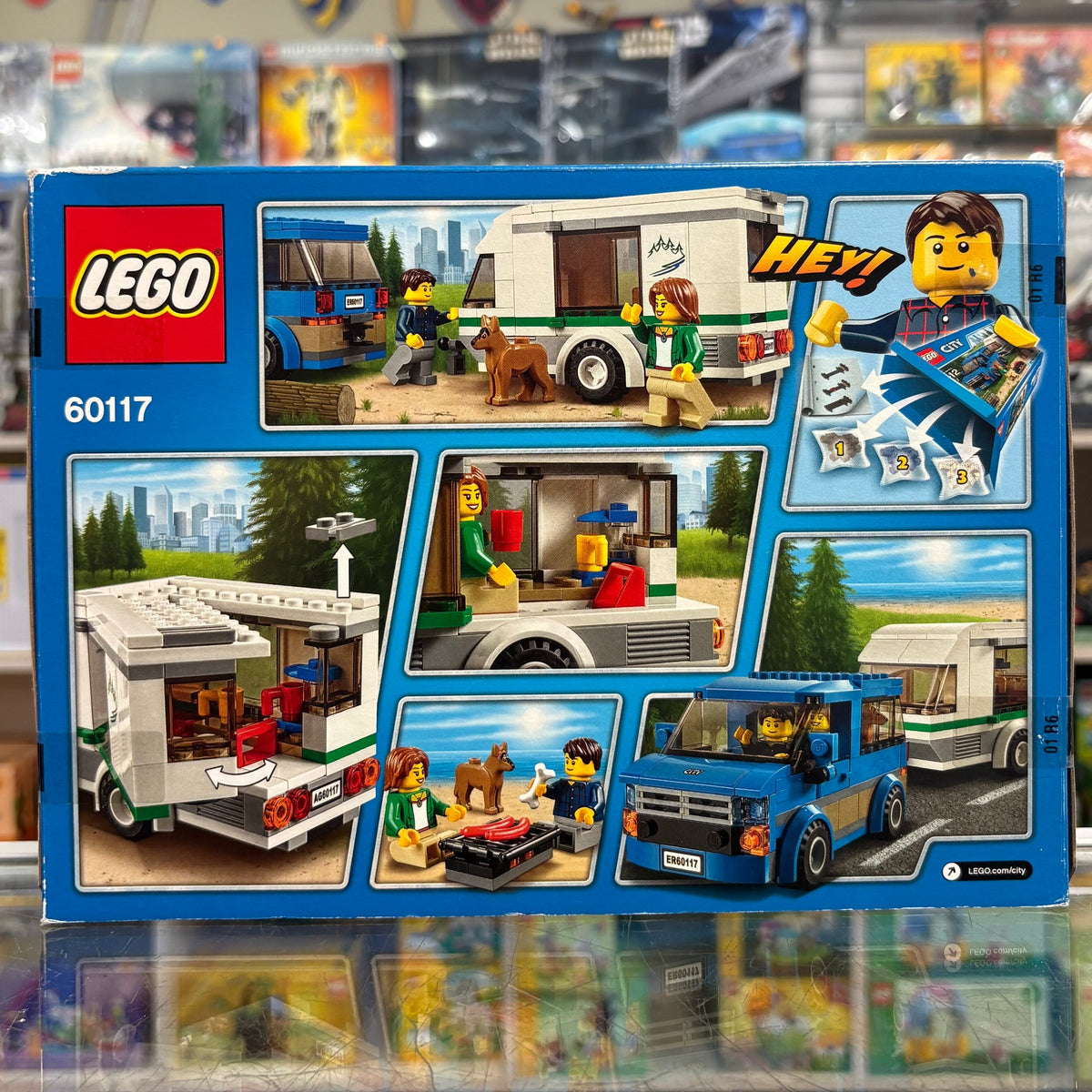 Van & Caravan, 60117 - LEGO® City Set